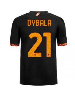 Moški Nogometna dresi replika AS Roma Paulo Dybala #21 Tretji 2023-24 Kratek rokav